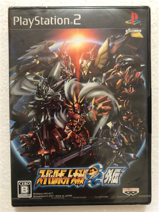 PS2 Super Robot Wars OG Gaiden unopened