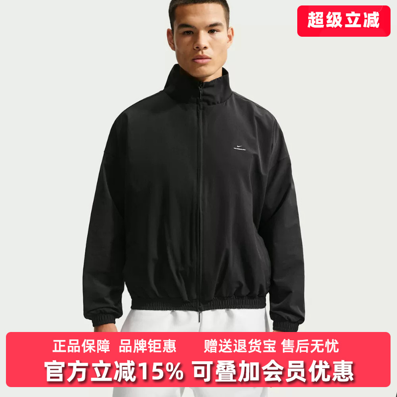 Nike Men's Clothing 2026 Autumn New Df Si Gm Wvn Jacket Stand Collar Jacket Im5904