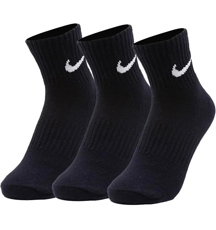 Nike Men's and Women's Socks 2026 Spring New Casual Sports Socks Training Basketball Socks Sx7677-010 Nike Men's and Women's Socks 2026 Spring New Casual Sports Socks Training Basketball Socks Sx7677-010