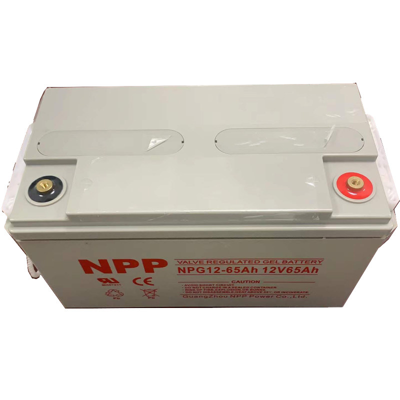 Naipu NPP battery 12V65AH lead-acid valve-controlled maintenance-free fixed battery NPG12-65