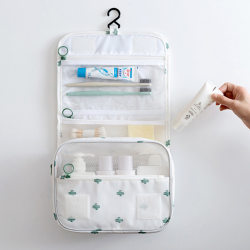 Twill Waterproof Oxford Cloth Travel Toiletry Bag, Outdoor Portable Travel Storage Bag, Cosmetic Bag