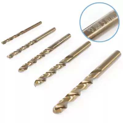 Full grinding twist drill straight handle high speed net containing cobalt M35 stainless steel metal reamer drill bit