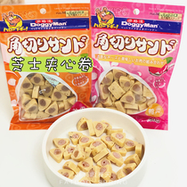 Japanese Dogman cheese cheese sandwich with lamb duck salmon multi-flavor cheese dog snack 80g
