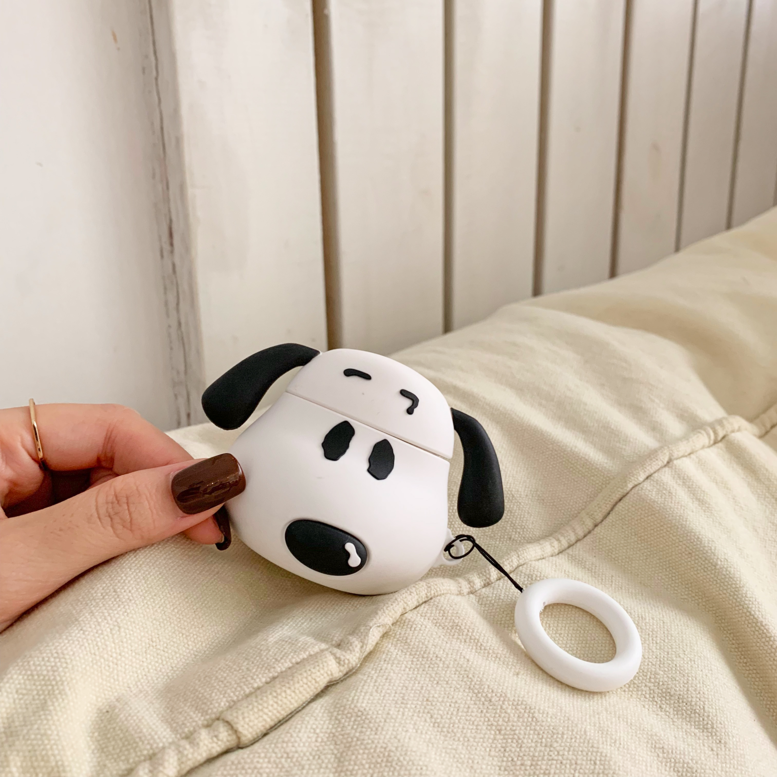 ins wind cute cartoon apple applies AirPods1 2 Bluetooth headphone protective sleeve girl silicone anti-fall 3 generations