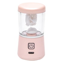 Contact lens cleaner contact lens cleaner automatic rotating ultrasonic electric deproteinization smart eye-shaped eye box