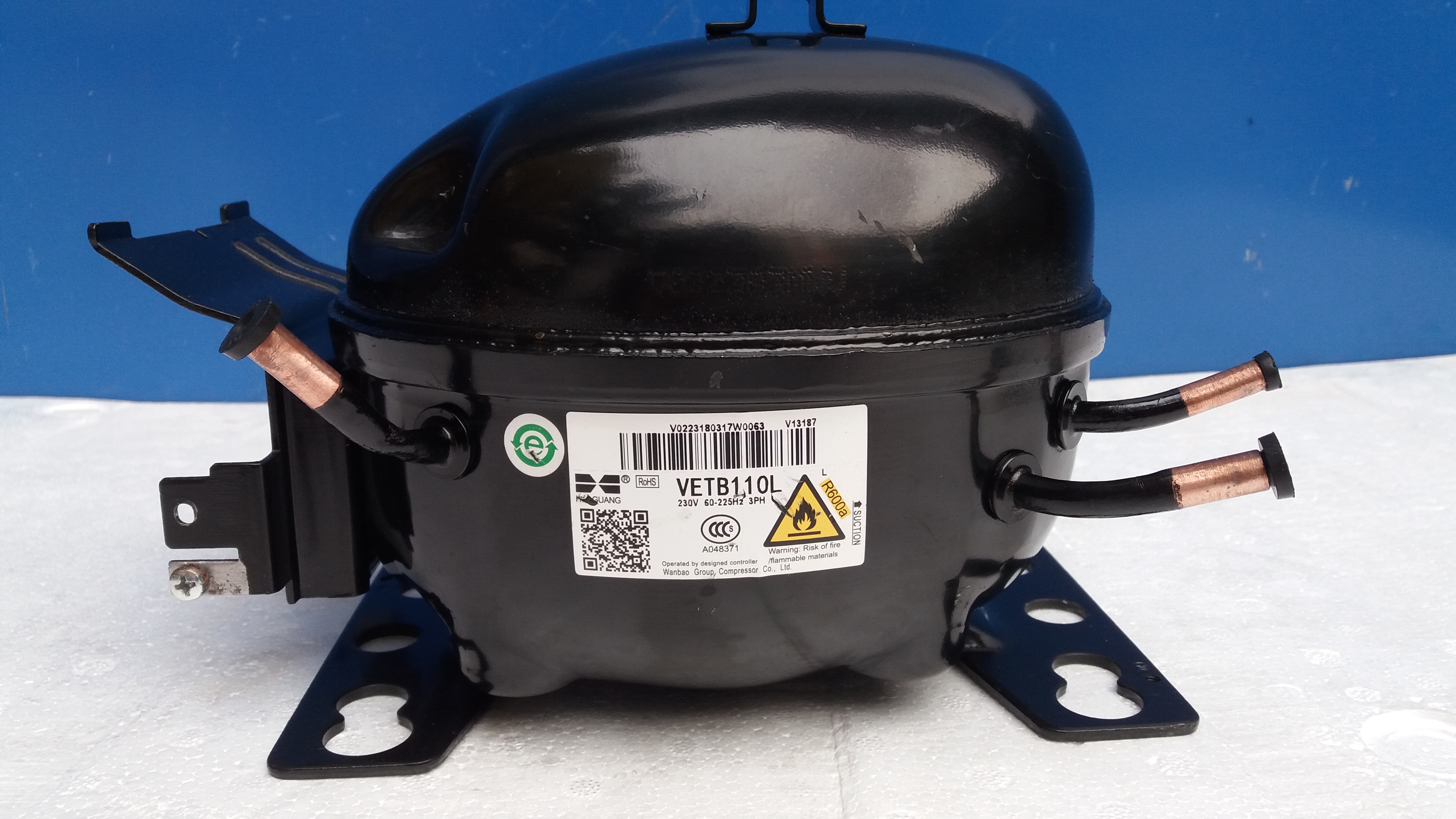 New Huaguang inverter compressors VETB90L, VETB110, VETB110L, VETZ110L