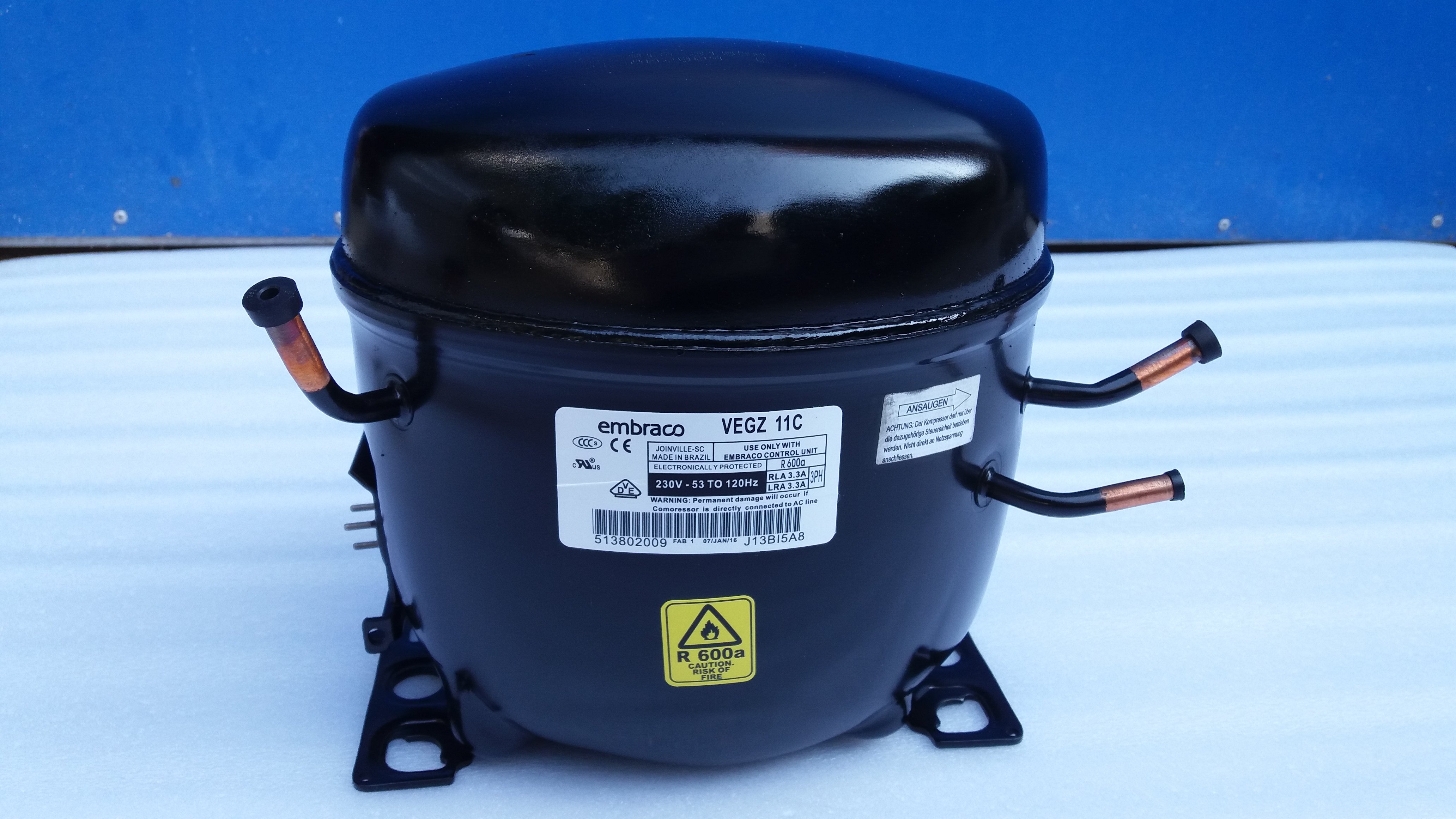 New Enbraco Compressor VEGZ11C