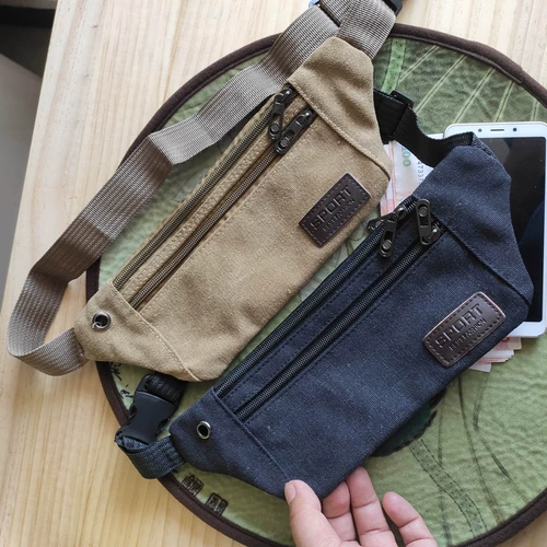 Хлопковый мобильный телефон, поясная сумка, невидимая защитная сумка, тонкая износостойкая нагрудная сумка, увеличенная толщина, 7 дюймов, анти-кража