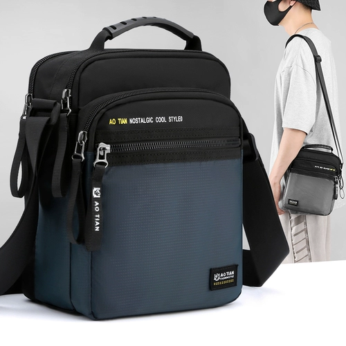 Сумка на одно плечо, сумка через плечо, мужской шоппер, рюкзак, небольшая сумка, ткань оксфорд