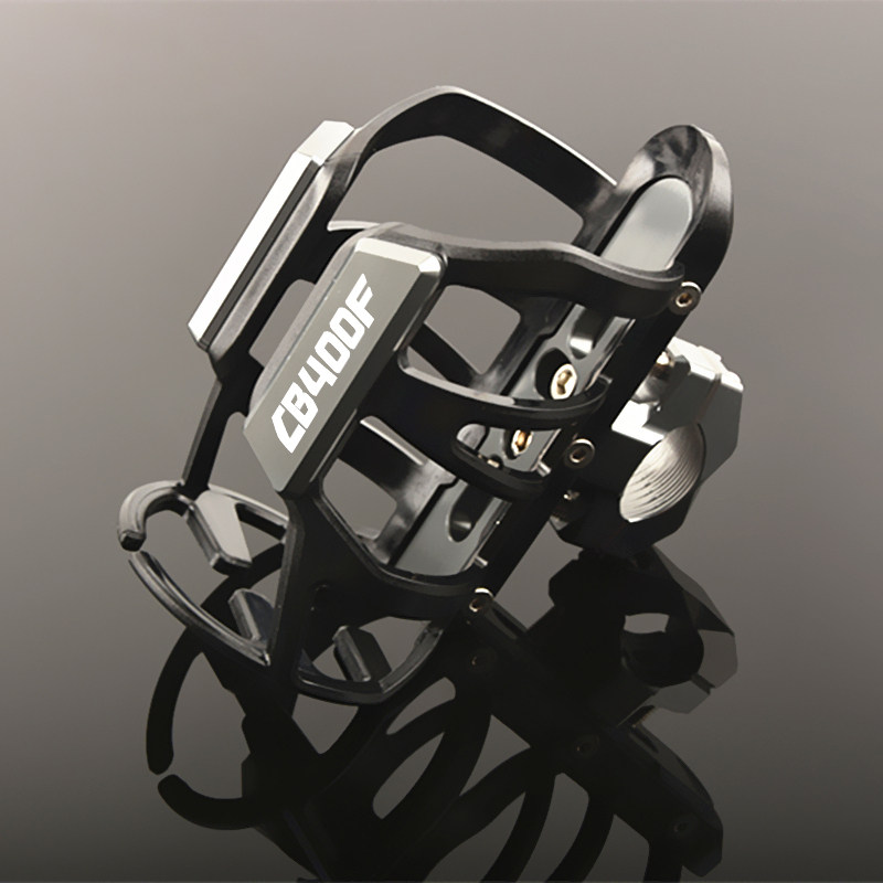 Suitable for Honda CB400F CB400X modified bumper water cup holder kettle bracket motorcycle water bottle holder accessories