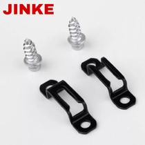 Invisible connector sub-buckle cabinet furniture invisible connector assembly connector plate quick-fitting hardware sliding buckle