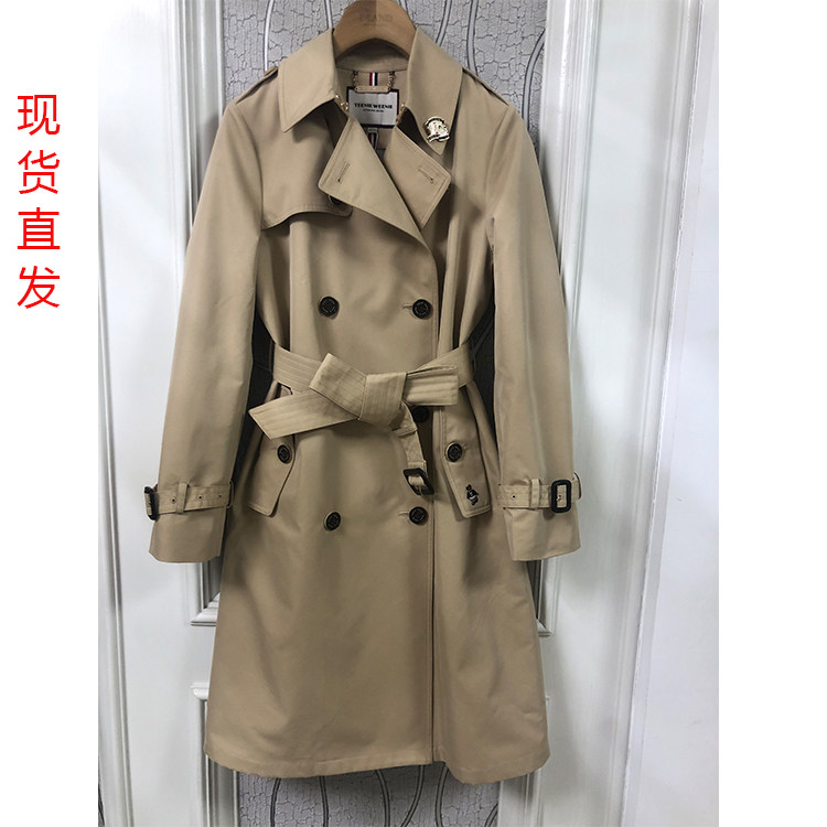 TeenieWeenie Cubs 2022 spring fit new Korean version of the Korean version with long windweaters TTJT211207B