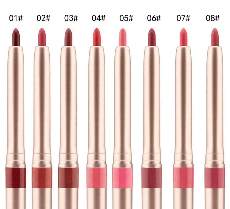 Son môi Lip liner Waterproof chính hãng Moisturizer Không phai màu dì Automatic Pencil Son môi bền màu không đánh dấu