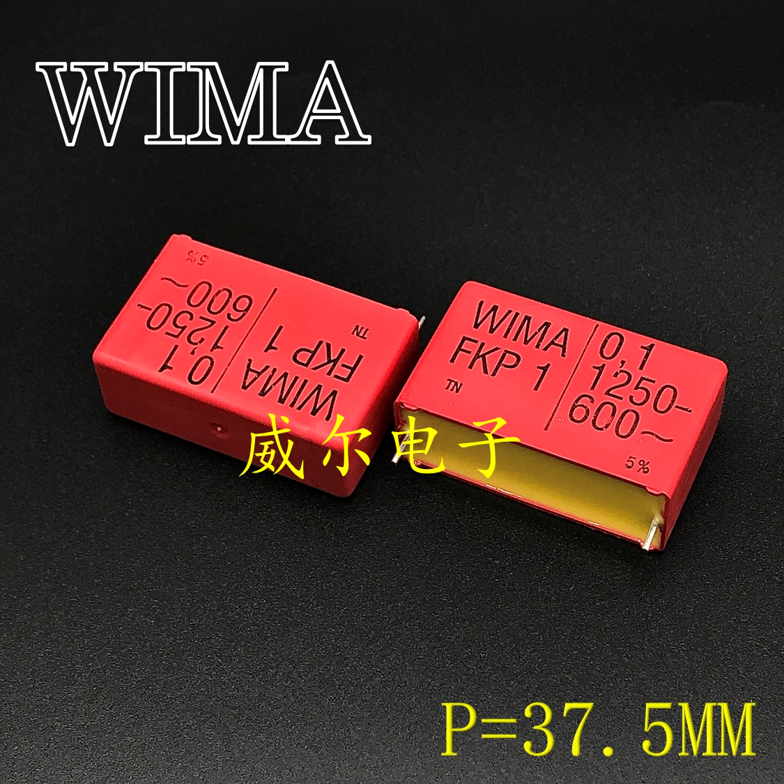 New WIMA FKP1 1250V 0 1UF 100N U1 1250V104 Audio Fever Capacitor Weimar