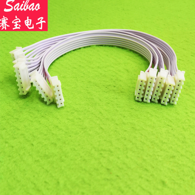 XH red and white cable double head XH-2 54 plug 20CM 2P 3P 4P 5P 6P 9P10P cable
