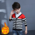 Boys tiests mùa xuân Hàn Quốc phiên bản của chiếc áo khoác mùa thu đơn mảnh hàng đầu của trẻ em có thể mặc cậu bé cơ thể 桖 quần áo dài tay mùa xuân. 