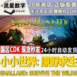 Steam Genuine Chinese Region Key Small World: Wilderness Survival Smalland Activation Code Cdkey in Stock