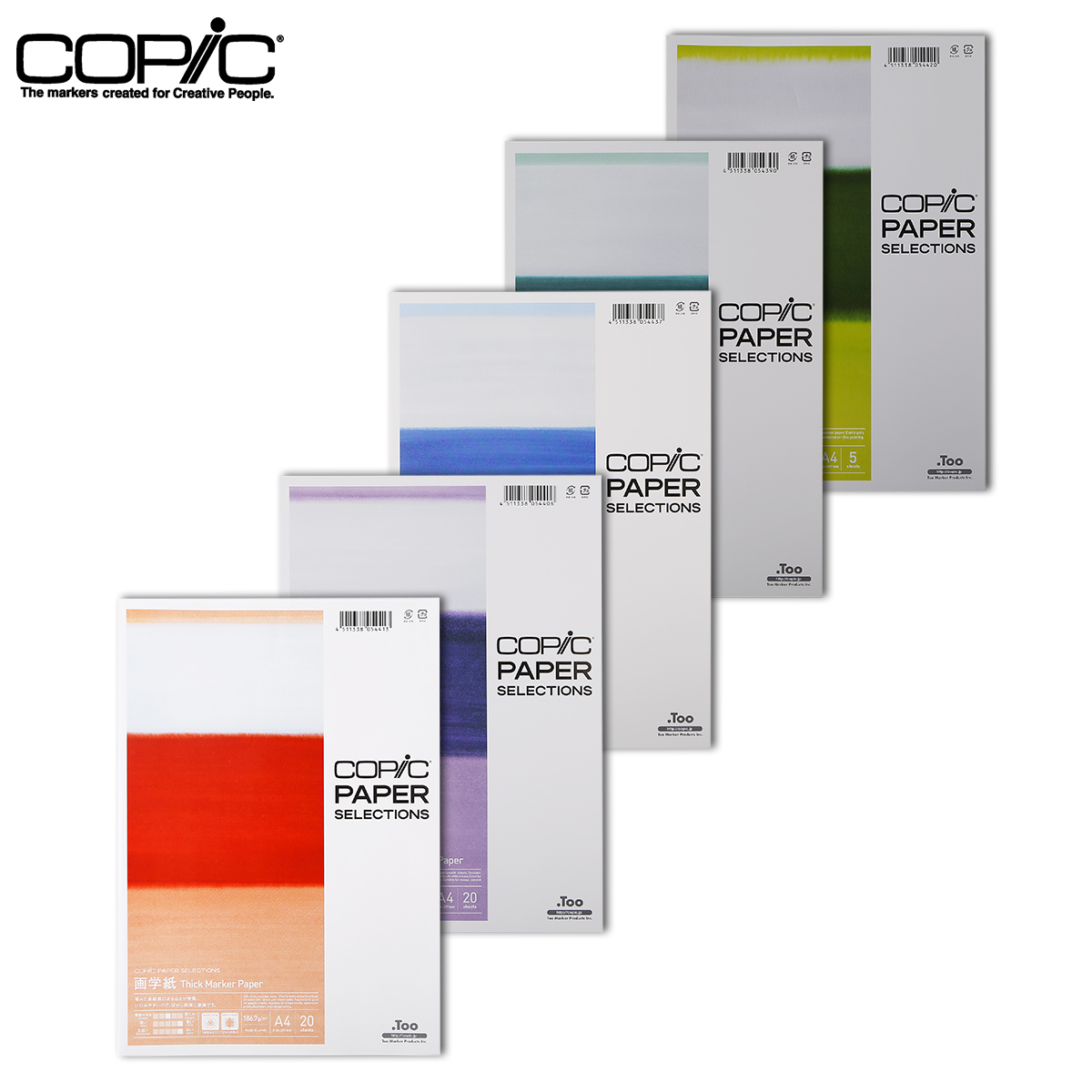 Japan imports copic hand-drawn Mark paper original paper Paper Paper PM Mark pen paper custom paper paper base paper A4A3 Mark pen paper special paper