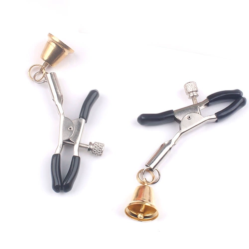 Интересные медные колокольчики, покрытые сосками, стимулирующие ювелирные украшения гибкие продукты Puxe SM Sext Toys Женские орглы