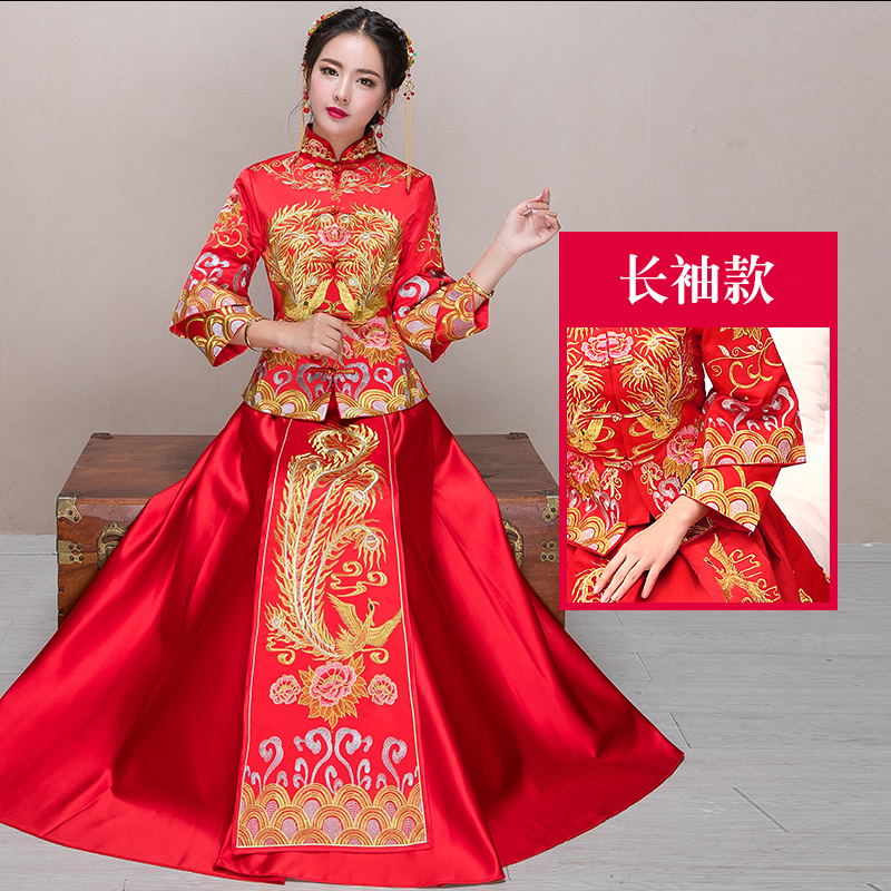 Showsuit mùa hè nhỏ mỏng đám cưới ngắn tay bánh mì nướng ăn mặc mang thai bìa cô dâu đám cưới đám cưới cao eo