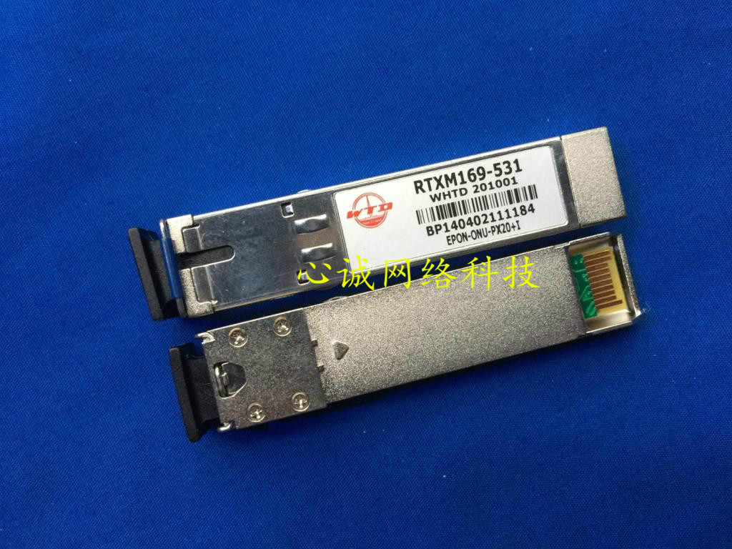 WTD RTXM169-531 EPON-ONU-PX20 L TX1310 RX1490 1 25G 20KM