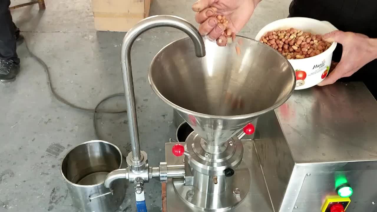 Commercial Cocoa Bean Grinder Colloid Mill Cocoa Nibs Grinding Milling