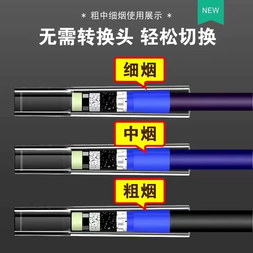 Zobo подлинный одноразовый фильтр рот густой среду тонкая, тонкая, трехцелевая держатель сигарет Мужчины и женщины курят фильтр подлинный искренний