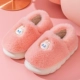 Кролик на каблуке хлопковые обувь розовые
