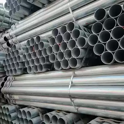 Hot-dip galvanized fire pipe galvanized round pipe hollow pipe DN25 pipe specifications complete processing and customization can be zero-cut