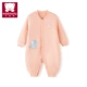 Xiaomi Rice babyiesies mùa đông sơ sinh cotton bé quần áo mùa đông 6-12 tháng ấm ấm quần áo dày romper