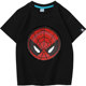 Children's Sequin Clothes Spiderman Boys Reversible Double-sided Color-changing T-shirt Changing Figure Short-sleeved Girls Half-sleeved Parent-child