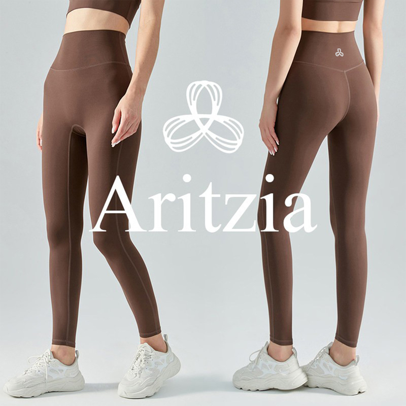 Aritzia Tna Leggings Women's Yoga Pants Nude-Feel High-Waisted Tummy Control Butt-Lifting Quick-Dry Tight-Fitting Fitness Long Pants