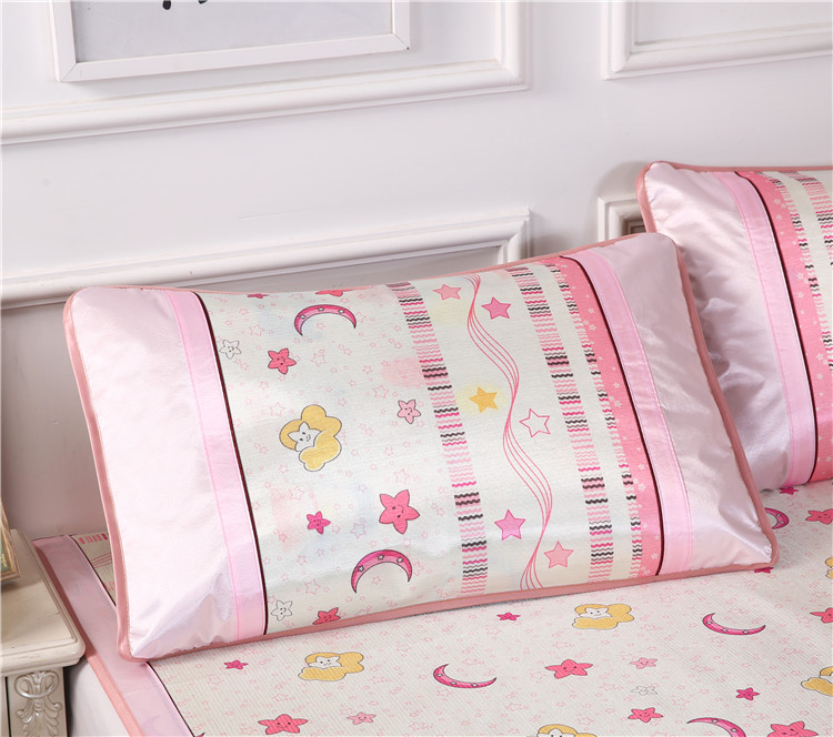 Usd 6 26 Summer Children S Cartoon Ice Silk Mat Pillowcase Non