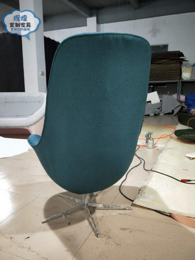 Thiết kế nội thất ghế sofa đơn khách sạn biệt thự ghế kính thép sáng tạo ghế phòng chờ ghế xoay thời trang cá tính ghế bàn ăn