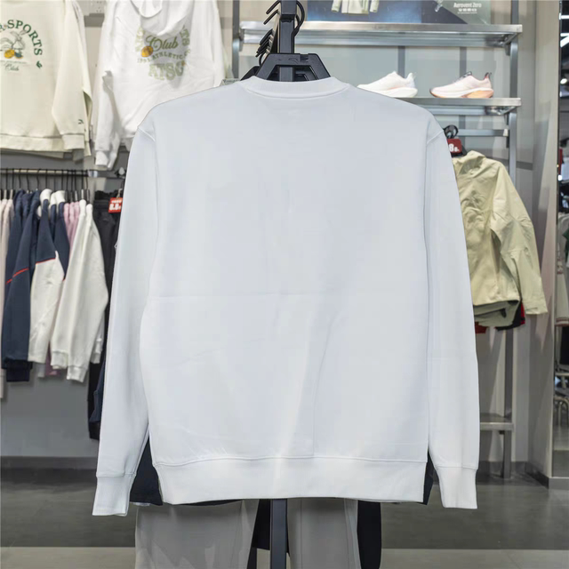 Anta Easy-Care Pullover Sweatshirt for Men, Spring Round Neck Knitted Casual Shirt, Sports Top 152538702