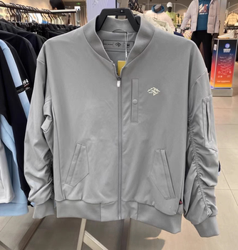 Anta Men's Spring Woven Water-Repellent Loose Baseball Jacket Sports Casual Jacket 152411608