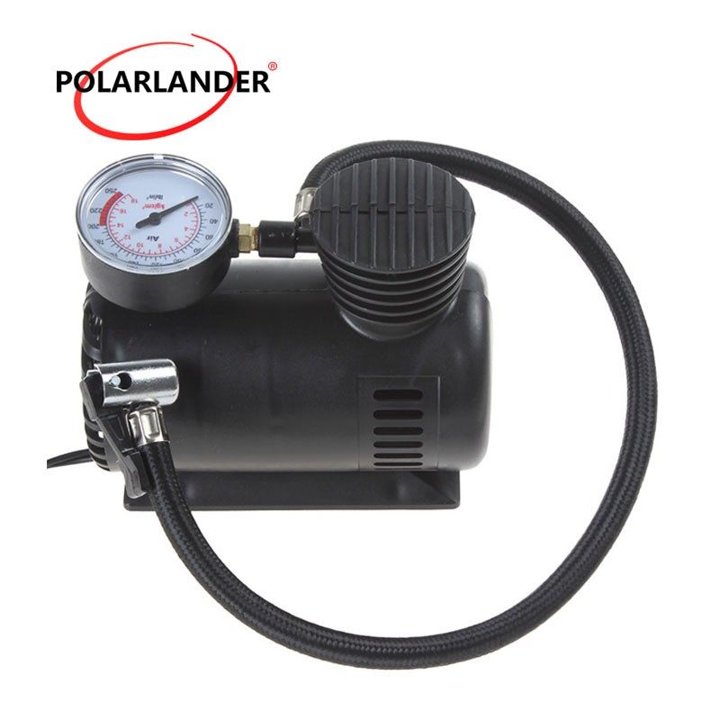 Car Inflatable Pump Portable 12V 90W 300PSI Electric Vehicle Tire Air Compressor With 3 Pcs