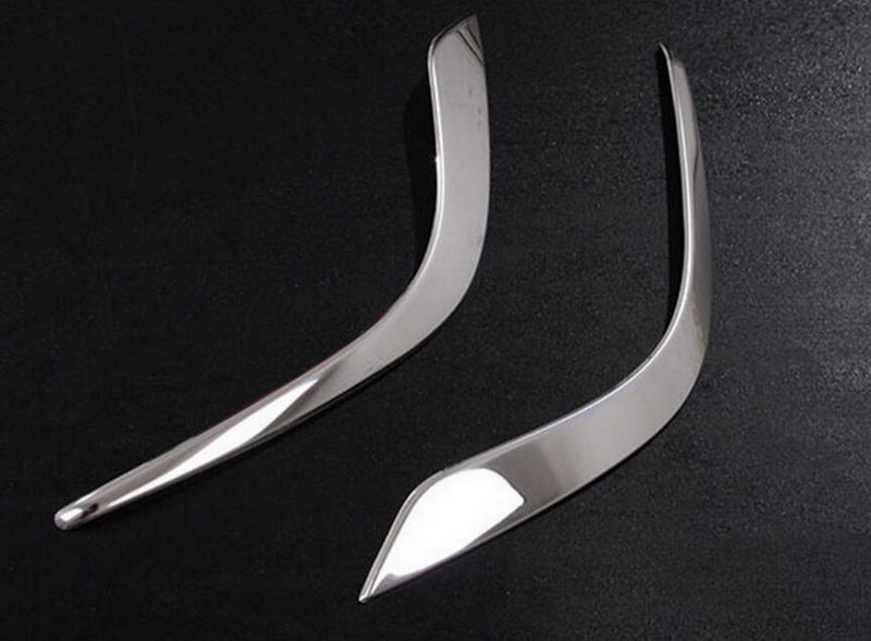 Suitable for Mazda6 Atez special front fog lamp eyebrow ATENZA stainless steel fog lamp decorative frame strip