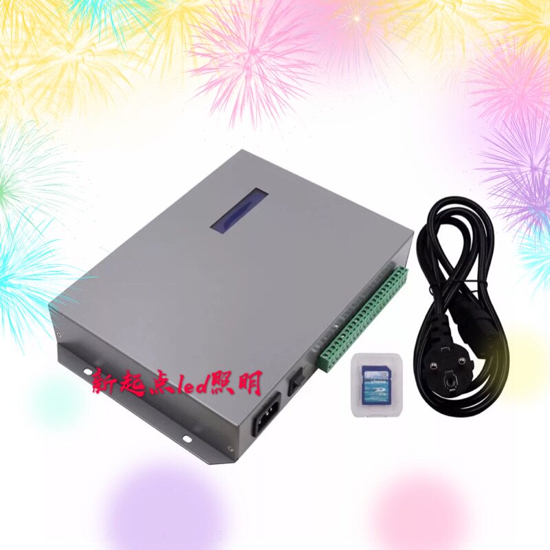 Full color controller T-300K lighting console led with SD card computer online synchronization WS2811WS2812B