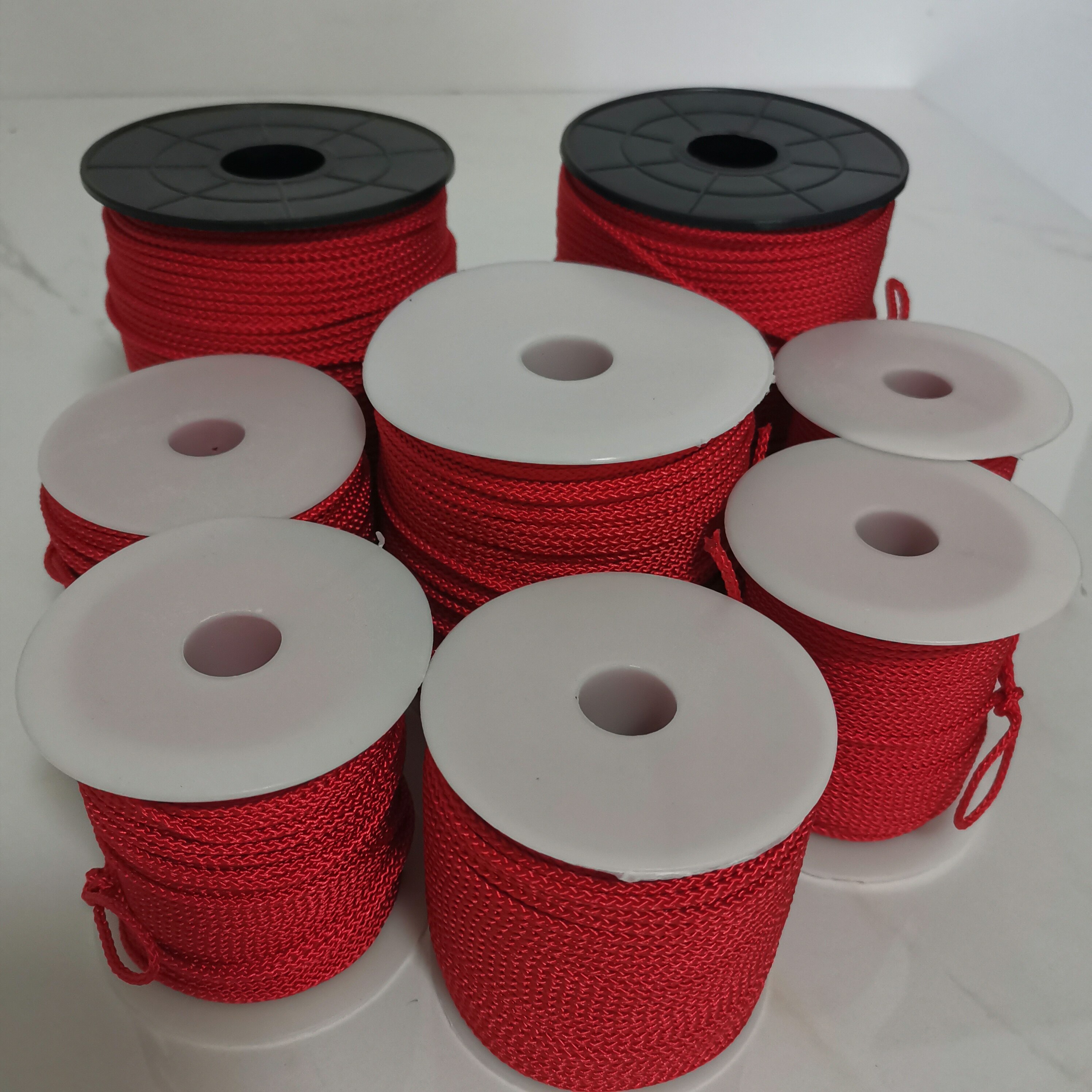 New product 1 6MM2MM2 5MM casting net bottom rope net foot tied lead pendant rope submerged polyester bundle hanging blue rope