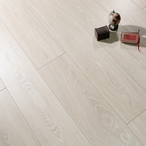 12MM laminate flooring factory direct sales simple Nordic wood floor light color home environmental protection wear-resistant waterproof