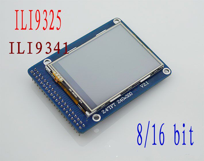 2 4-inch TFT LCD screen LCD module with touch 65K color 51 320 320 * 240 with SD cassette
