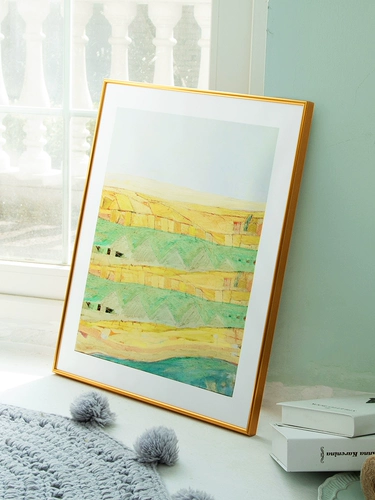 Металлическая настенная фоторамка, постер, индивидуальная головоломка, алюминиевый сплав, 2432 дюймов