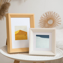 Square Photo Frame 5 inch 6 inch 7 inch 8 inch 10 inch 12 inch 30 50 picture frame wall creative photo frame setting horizontal