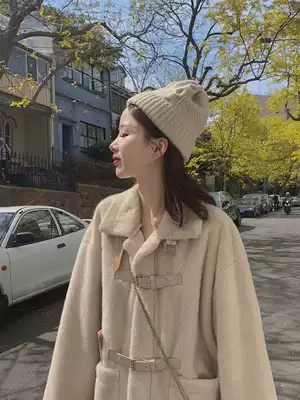 2020 winter new Korean fashion imitation mink velvet jacket women's medium and long version thickened warm casual jacket coat