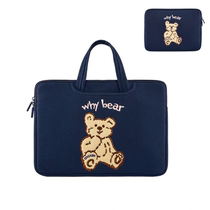 Bear computer bag female portable cute Apple 13 3 Huawei 14 inch beautiful 15 6 ASUS notebook inner bag