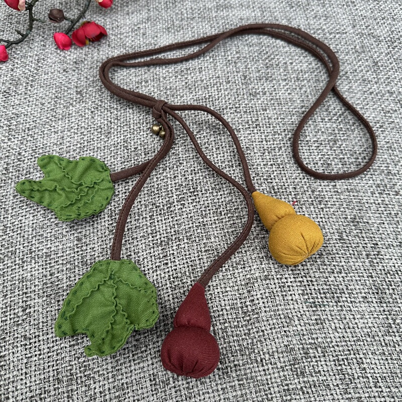 【Chuhe】2044 Handmade Jewelry Collarbone Chain Long Ethnic Style Headband Unique Vintage Clothing Accessories Collection