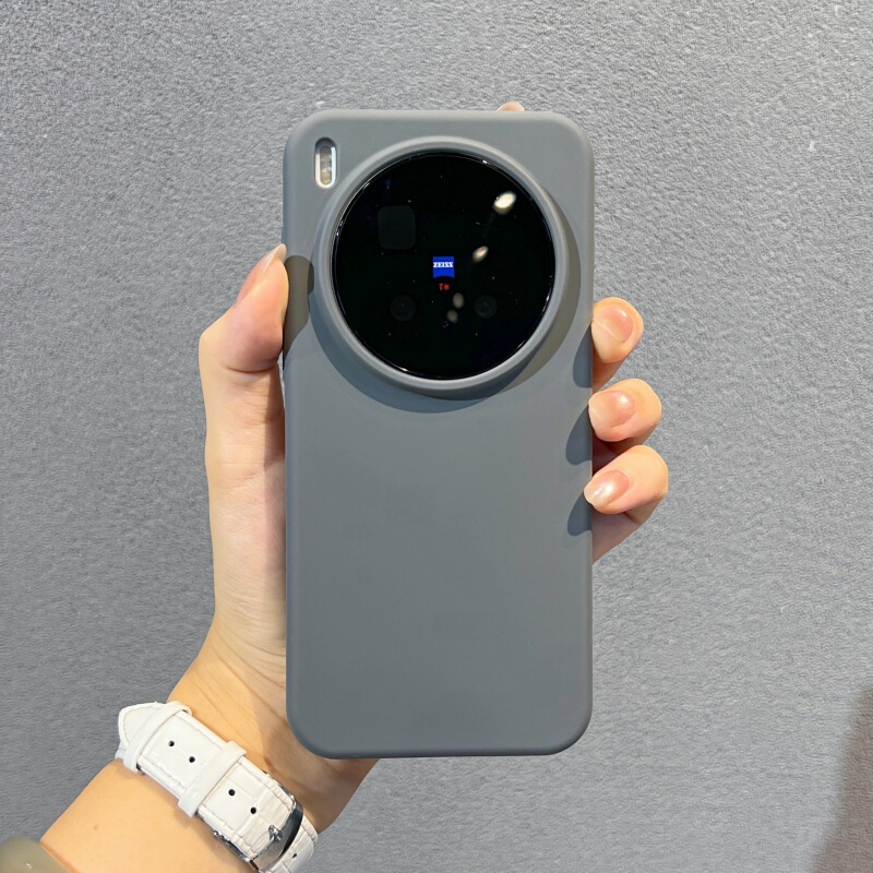 New Liquid Silicone Case Suitable for Vivo X300 Pro, Full Coverage, Large Hole, Anti-Drop, X300 High-End Feel, Solid Color, Dirt-Resistant, X200S Couple Style, Fresh, X200 Pro with Built-In Flocking, X100S
