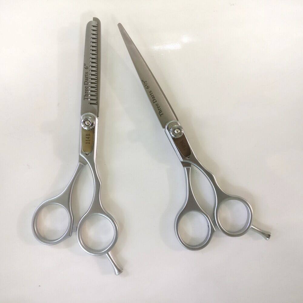Three Darts Barber Scissors Thin Hair Scissors Pet Scissors Strip Scissors Teeth Scissors Bang Scissors