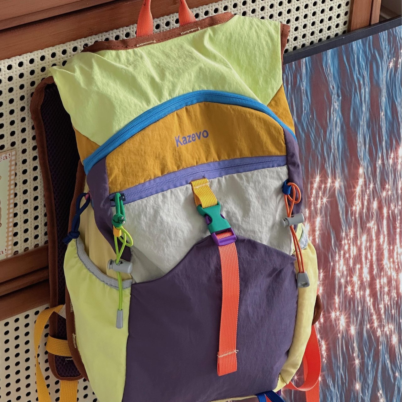 Casual Minimalist Multifunctional Backpack Travel Bag Mountaineering Bag Large Capacity Portable Outdoor Sports Backpack Lightweight